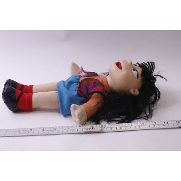 Fisher-Price, The Puzzle Place, Julie Woo, Soft Doll, Vintage, ~ 250826-WH 524 - Picture 3 of 3